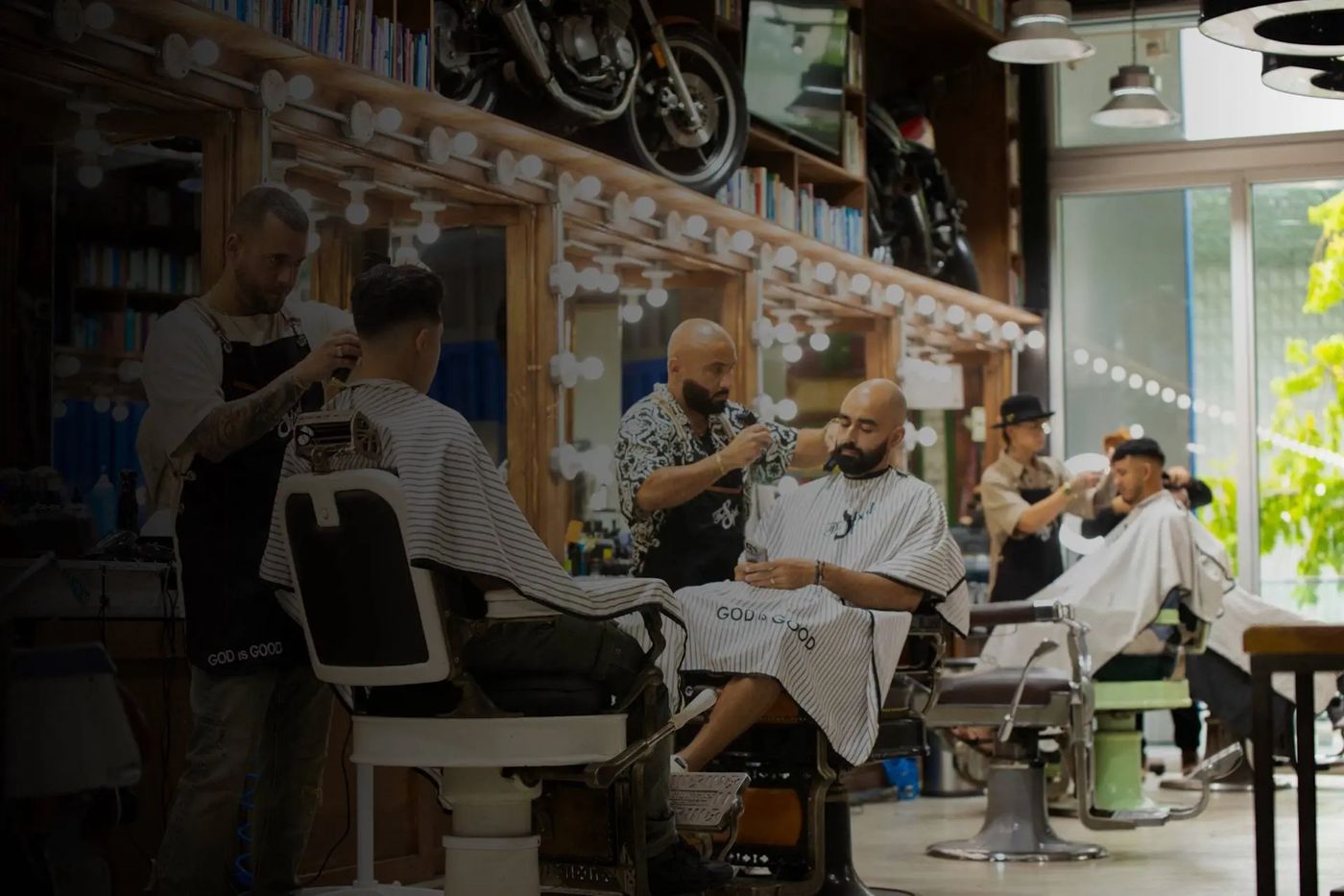 Inside a Spot Barbershop