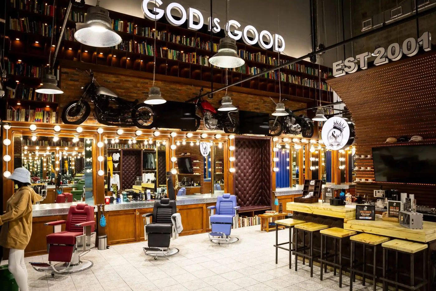 Inside The Spot Barbershop