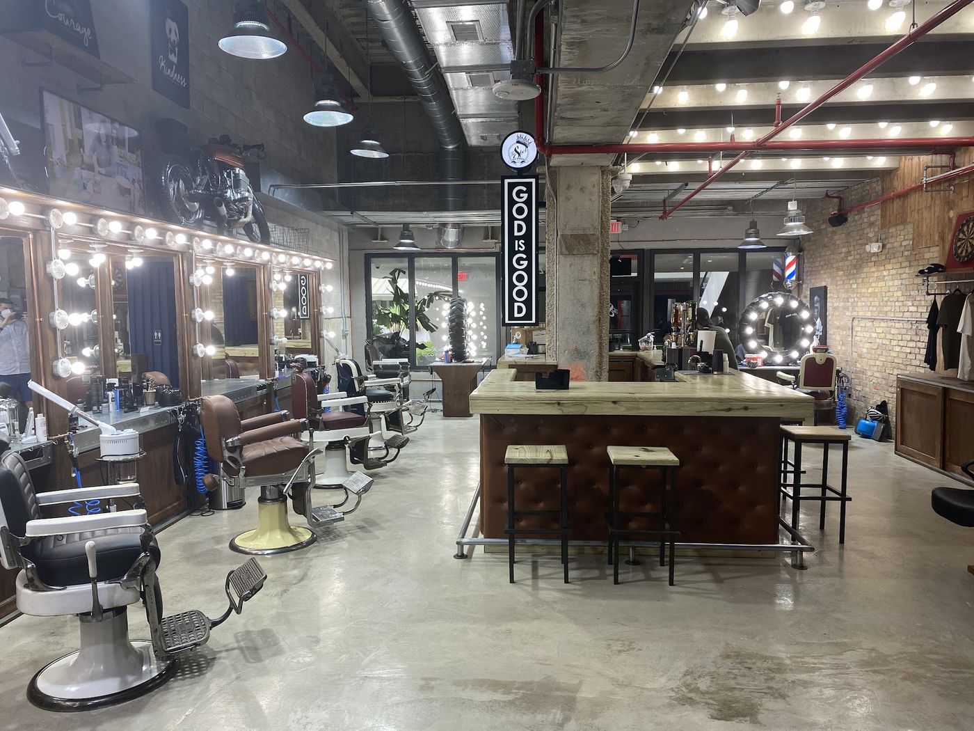 Inside a Spot Barbershop