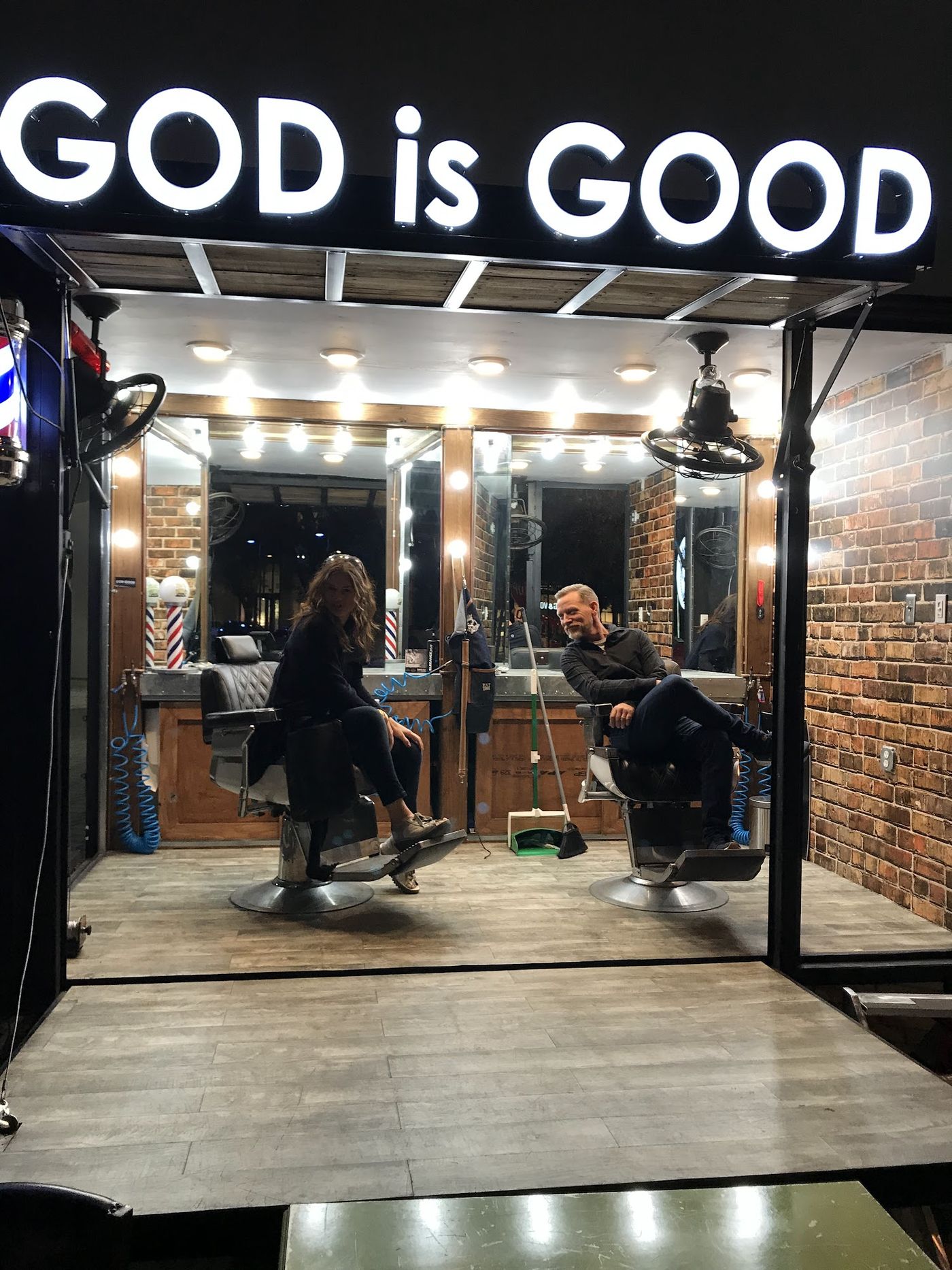 Inside The Spot Barbershop Design District