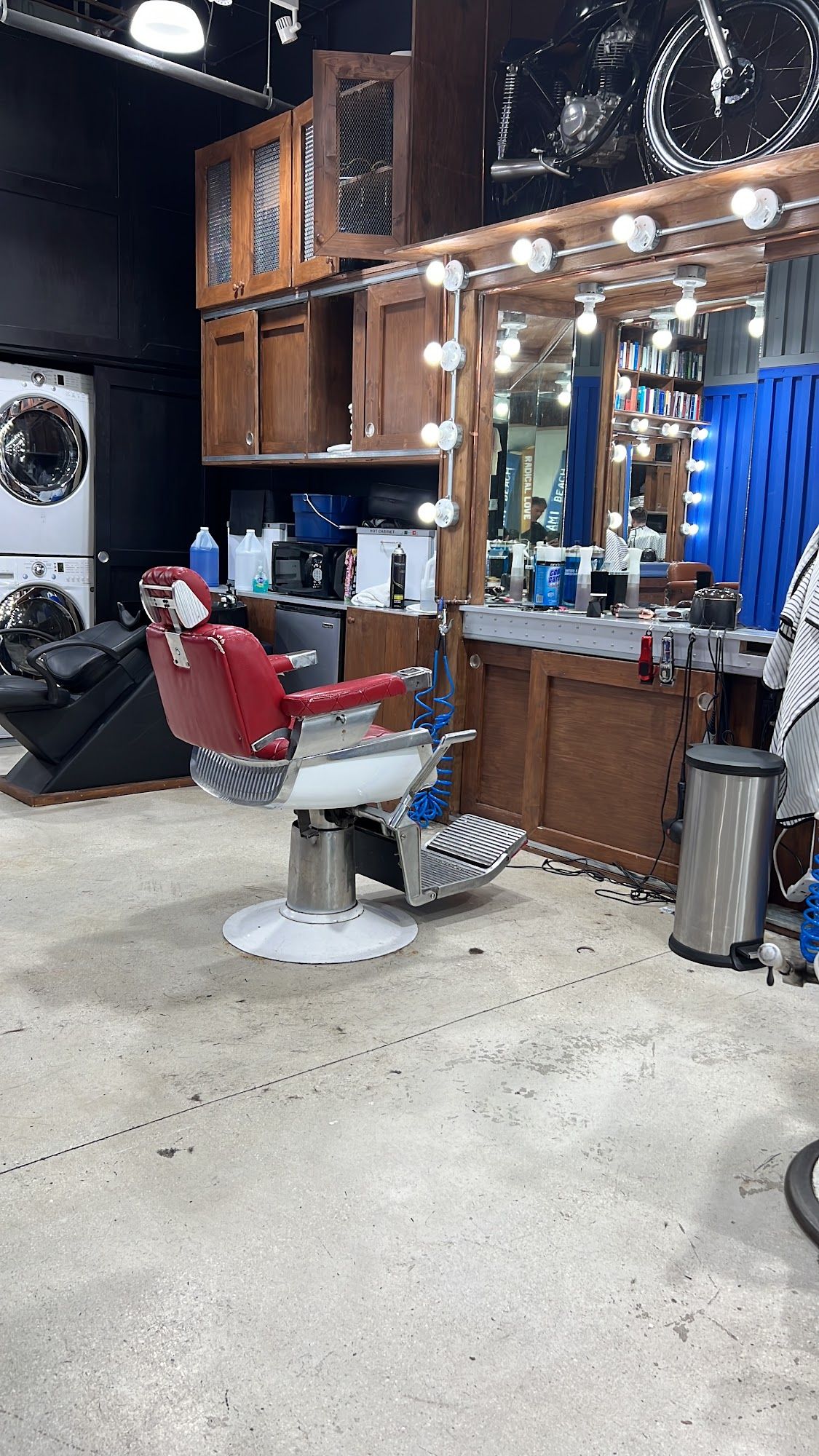 Inside The Spot Barbershop Design District
