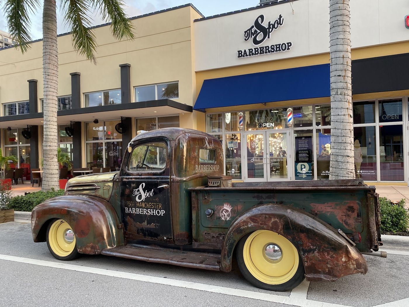 Inside The Spot Barbershop Doral Downtown