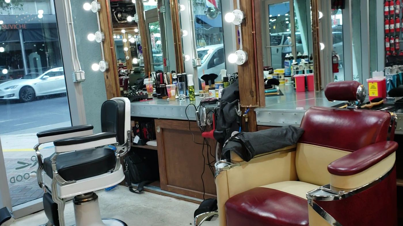 Inside The Spot Barbershop Las Olas