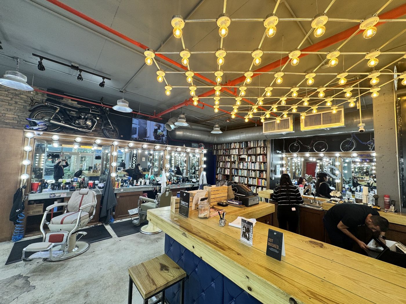 Inside The Spot Barbershop Las Olas