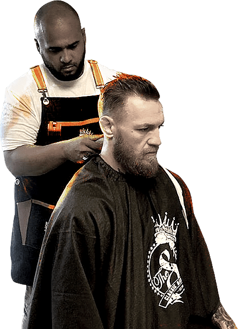 master barber fredis cutting conor mcgregors hair barbershop